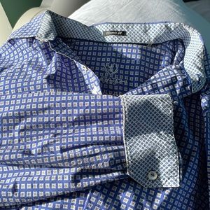 Mens Bugatchi dress shirt